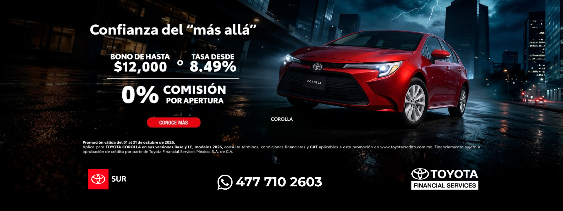 ESTRENA UN COROLLA