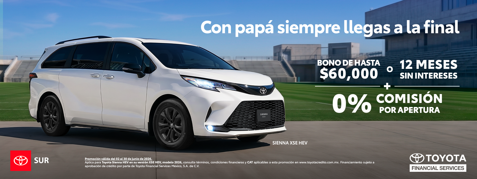 ESTRENA UNA SIENNA